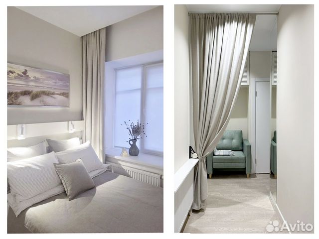 

Квартира-студия, 22 м², 2 кровати
