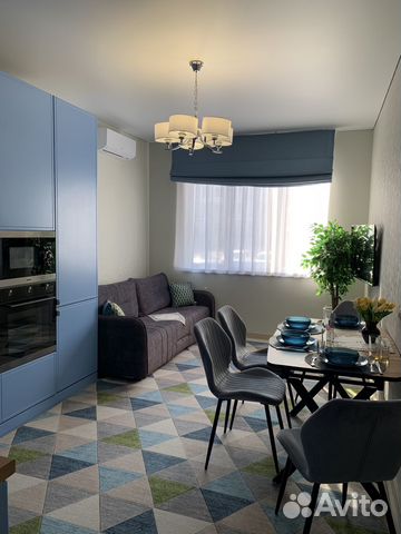 

1-к. квартира, 52 м², 3 кровати