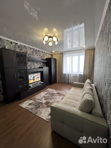 

1-к. квартира, 55 м², 2 кровати