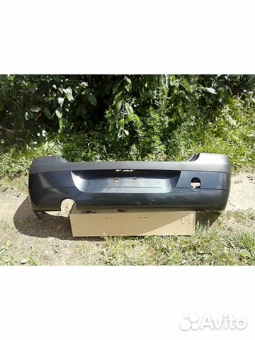 Бампер задний Renault Logan, б/у, с 2005 г Бампер задний Renault Logan, б/у, с 2005 г