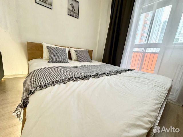 

Квартира-студия, 33 м², 2 кровати