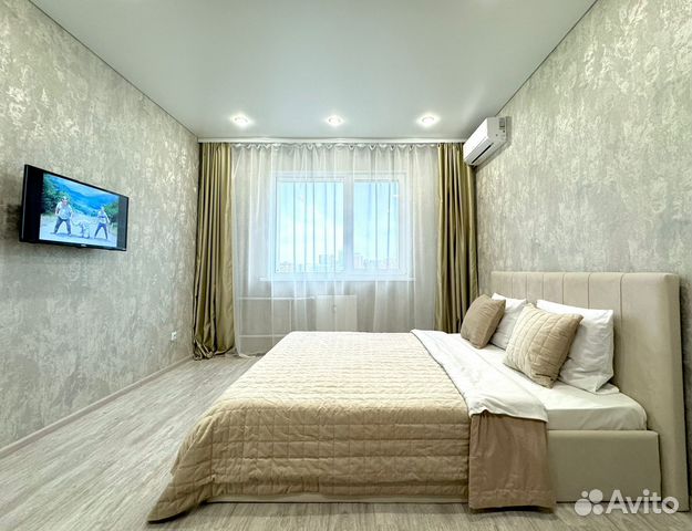 

1-к. квартира, 44 м², 2 кровати