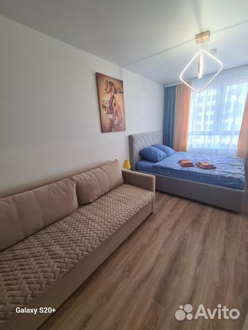 

1-к. квартира, 34 м², 2 кровати