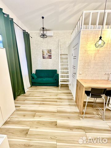 

Квартира-студия, 18 м², 2 кровати