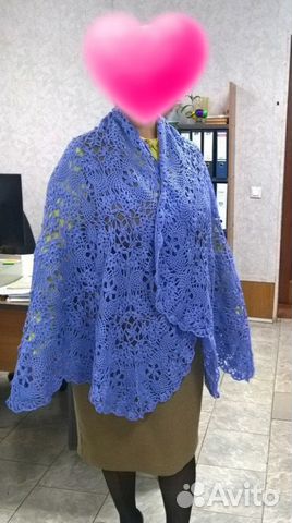 Пончо (вязаная накидка)