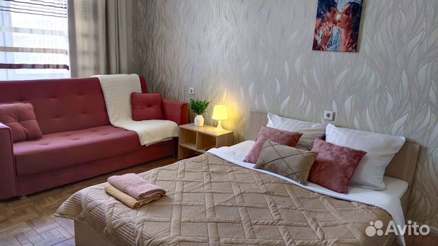 

1-к. квартира, 43 м², 2 кровати