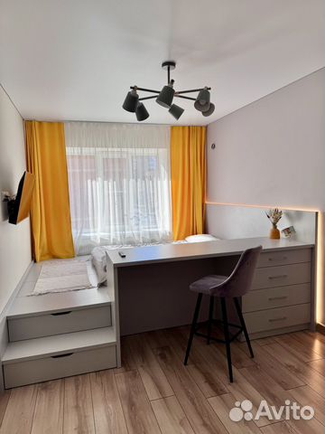 

1-к. квартира, 48 м², 2 кровати