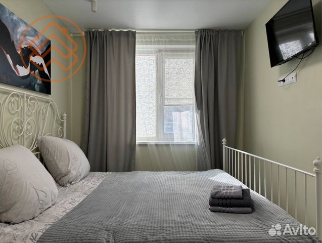 

2-к. квартира, 44 м², 2 кровати