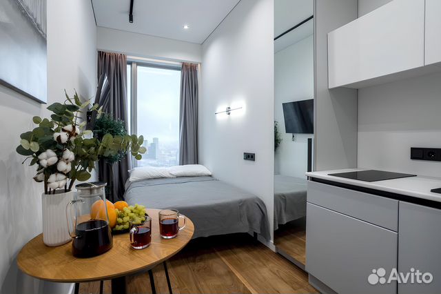 

Квартира-студия, 12 м², 1 кровать