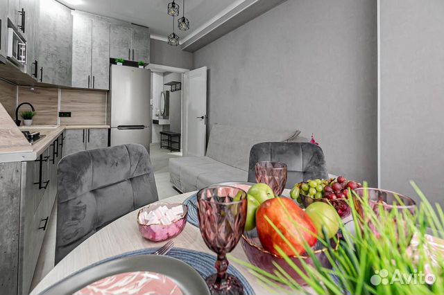 

1-к. квартира, 45 м², 2 кровати