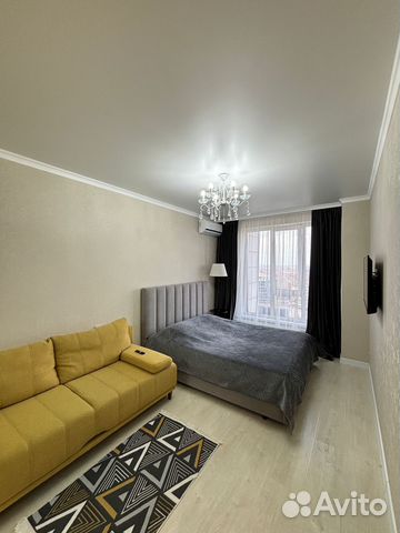 

1-к. квартира, 45 м², 2 кровати
