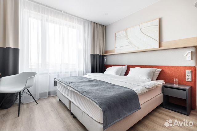 

Квартира-студия в апарт-отеле, 26,3 м², 1 кровать