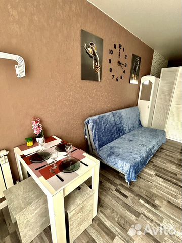 

Квартира-студия, 35 м², 3 кровати