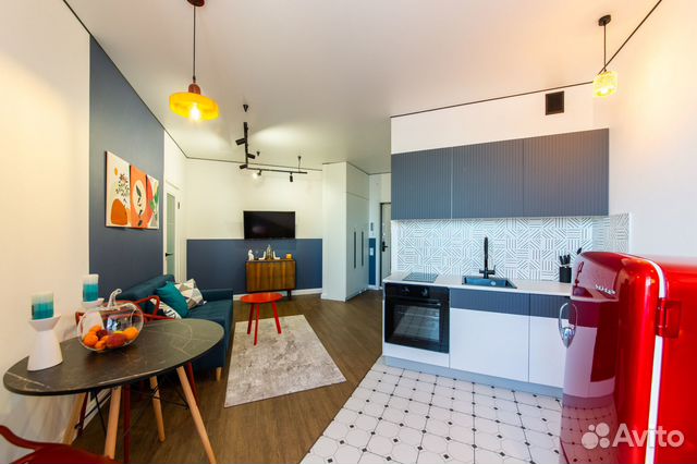 

1-к. квартира, 41 м², 2 кровати