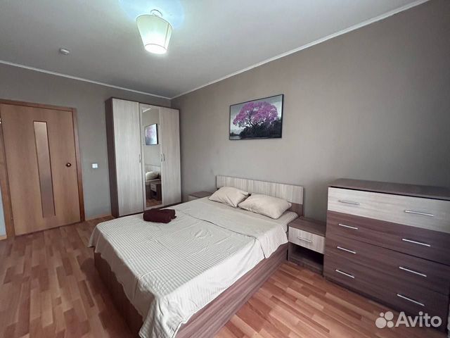 

1-к. квартира, 44 м², 2 кровати