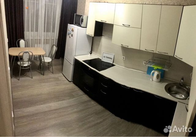 1-к квартира, 45 м², 8/12 эт.