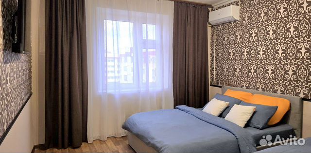 

1-к. квартира, 38 м², 2 кровати