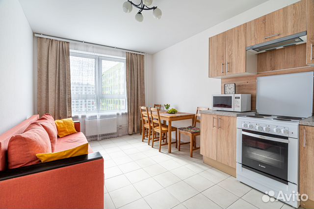 

1-к. квартира, 40 м², 2 кровати