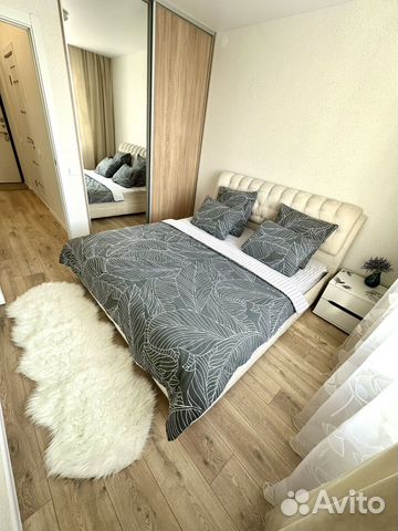 

1-к. квартира, 38 м², 2 кровати