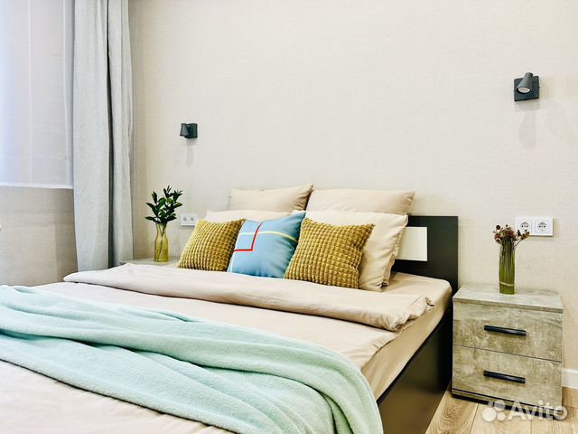 

1-к. квартира, 41,5 м², 2 кровати