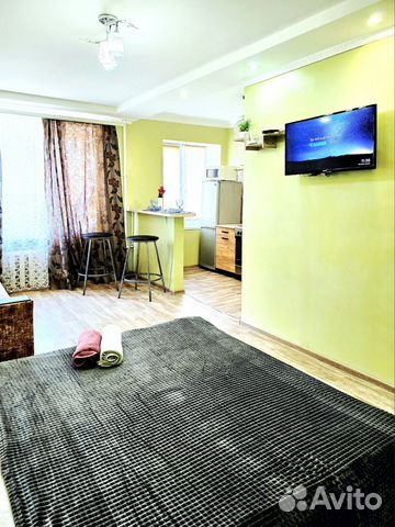 

1-к. квартира, 25 м², 2 кровати