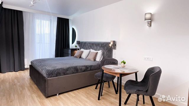 

Квартира-студия, 30 м², 1 кровать
