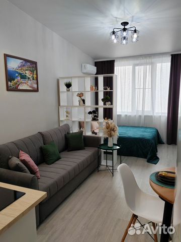 

Квартира-студия, 26 м², 4 кровати