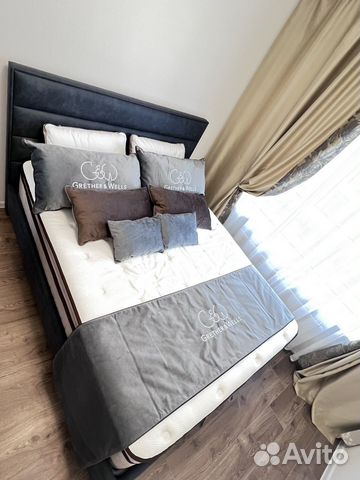

1-к. квартира, 40 м², 2 кровати