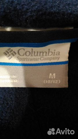 Columbia на 10/12 лет новая Columbia на 10/12 лет новая