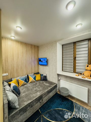

Квартира-студия, 17 м², 3 кровати