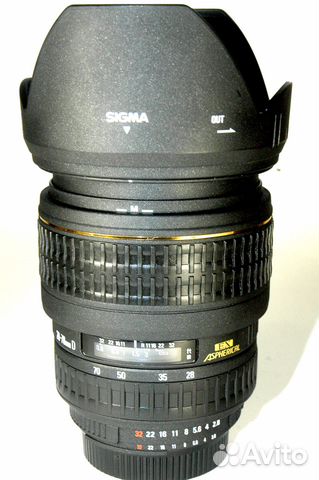 Sigma 28-70mm D 2.8 EX for Nikon / 294