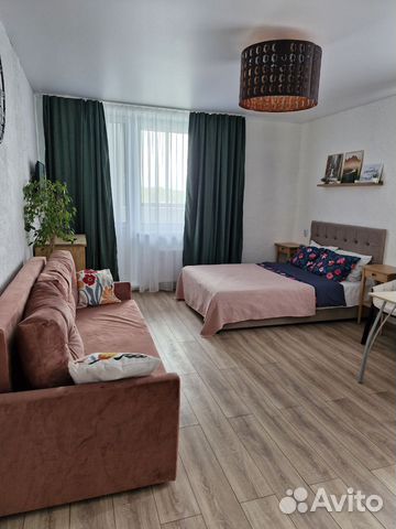

Квартира-студия, 35 м², 2 кровати