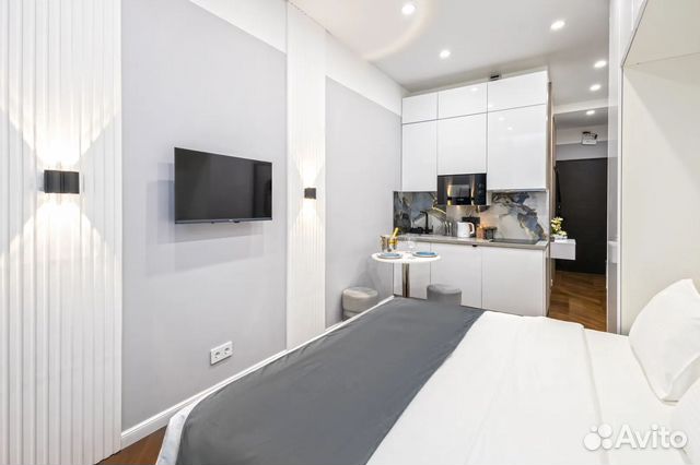

Квартира-студия, 25 м², 1 кровать