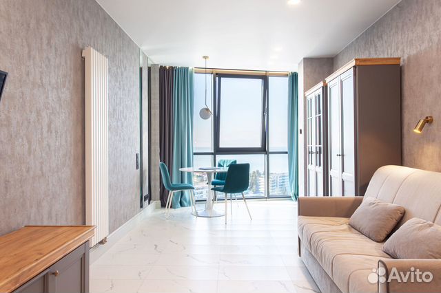 

Квартира-студия, 32 м², 2 кровати