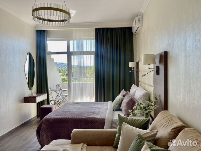 

Квартира-студия, 35 м², 3 кровати