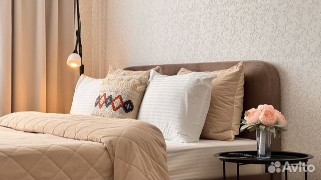 

1-к. квартира, 43 м², 2 кровати