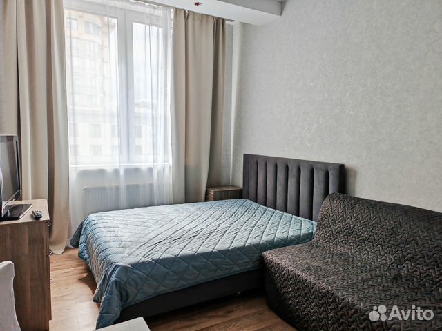 

Квартира-студия, 25 м², 2 кровати