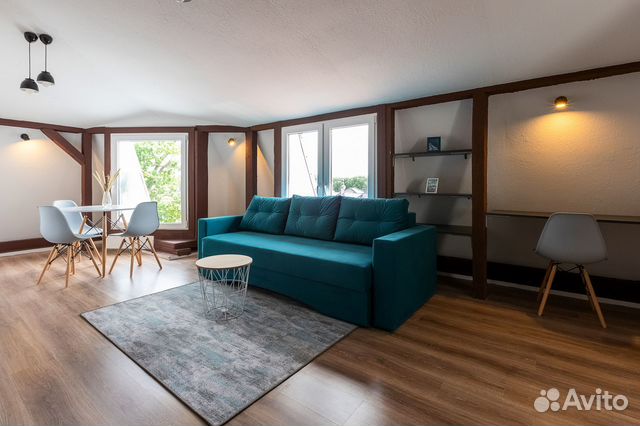 

Квартира-студия, 55 м², 2 кровати