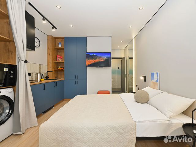

Квартира-студия, 21 м², 1 кровать