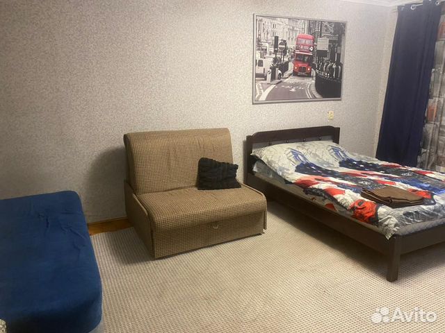 

1-к. квартира, 45 м², 3 кровати