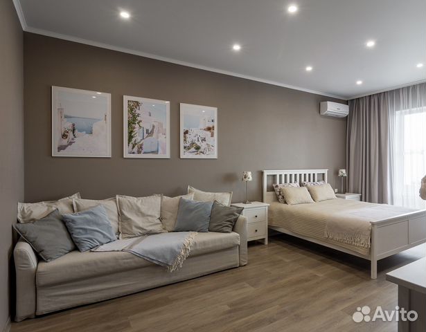 

1-к. квартира, 62 м², 3 кровати