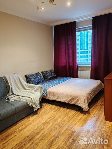 

1-к. квартира, 35 м², 2 кровати