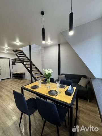 

1-к. квартира, 60 м², 2 кровати