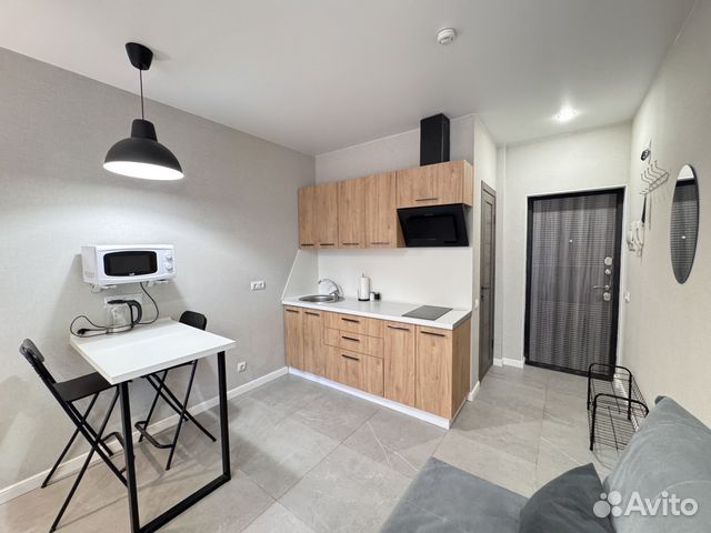 

Квартира-студия, 27 м², 2 кровати