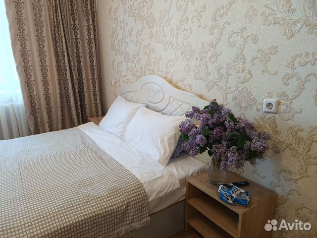

1-к. квартира, 44 м², 2 кровати