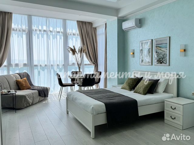 

Квартира-студия, 35 м², 3 кровати