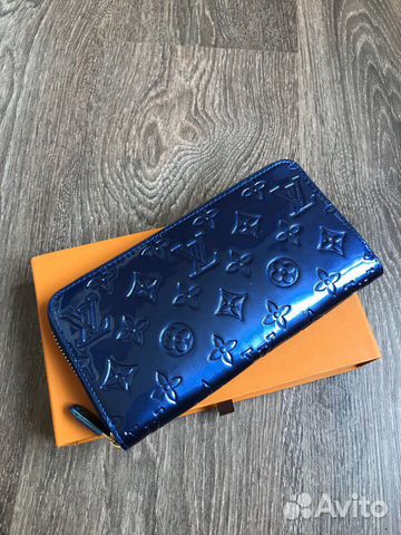 Кошелек Louis Vuitton лак портмоне LV