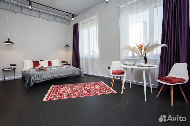 

Квартира-студия в апарт-отеле, 40 м², 1 кровать