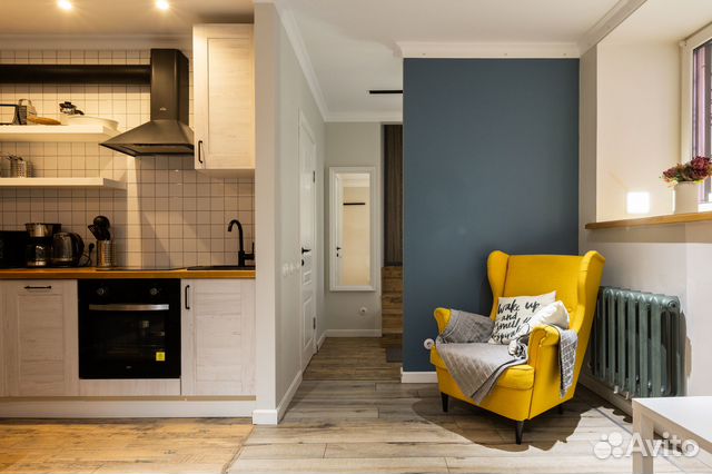 

1-к. квартира, 35 м², 2 кровати