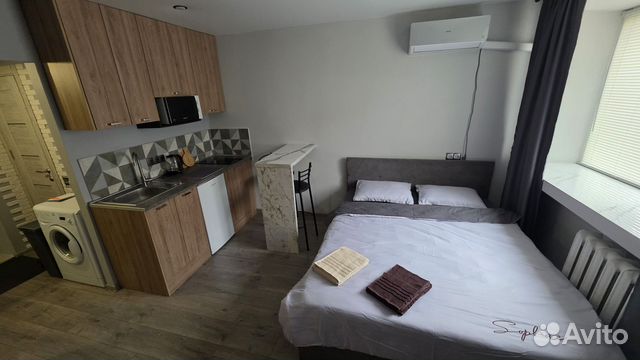 

Квартира-студия, 18,4 м², 1 кровать